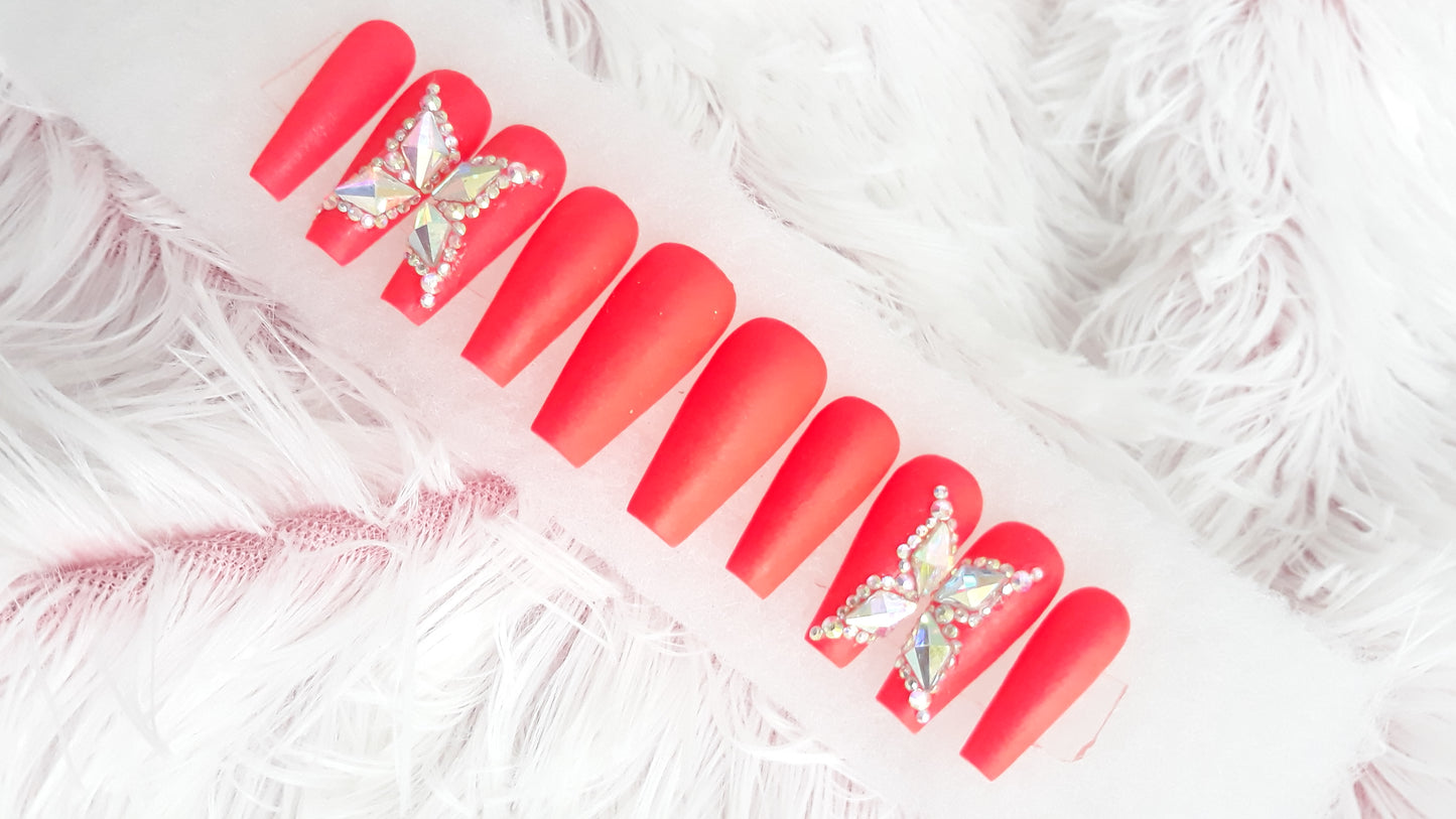 Butterfly Queen Press on Nails