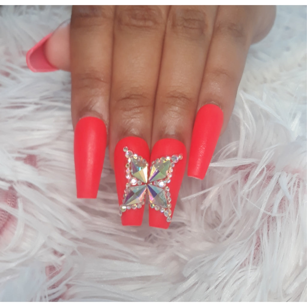 Butterfly Queen Press on Nails