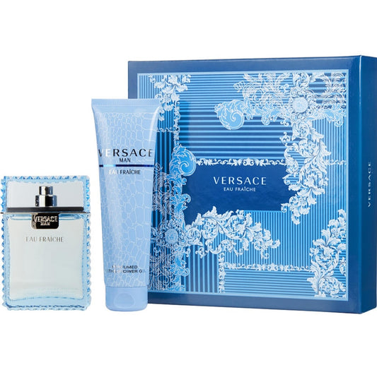 Versace Man Eau Fraiche Gift Set for Men